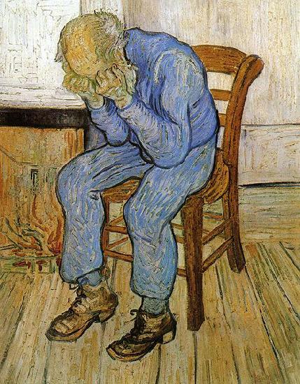 Vincent Van Gogh Old Man in Sorrow oil painting picture